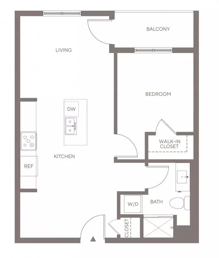 A6 - Flats 1321 floor plan