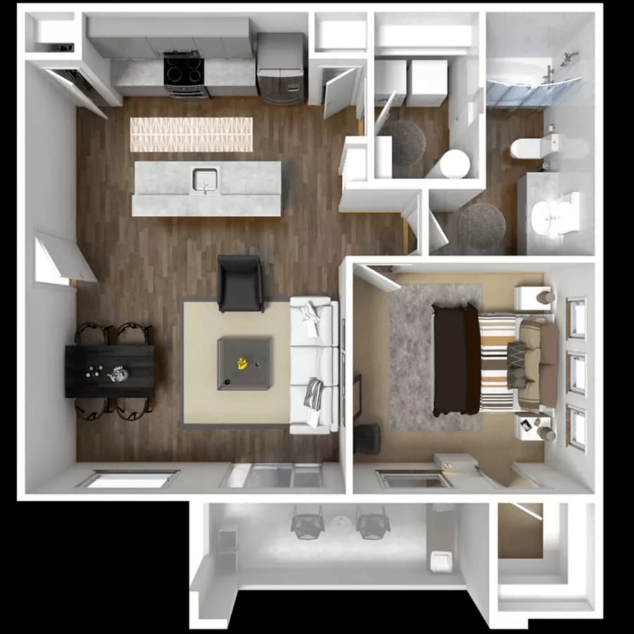 Cobalt 4-219 floor plan