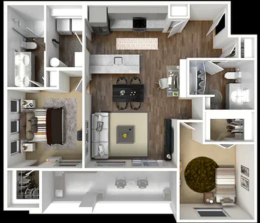 Oxford 7-134 floor plan