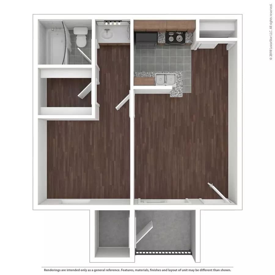 A1 2078 floor plan