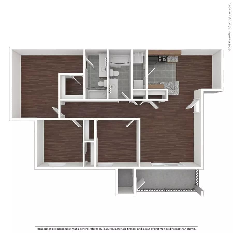 C1 1185 floor plan