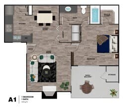 A1 8121 floor plan