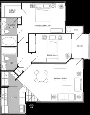 C1R 1119 floor plan