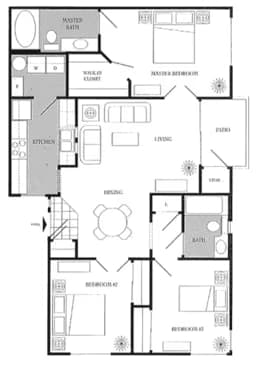 Unit 1089 1108 floor plan