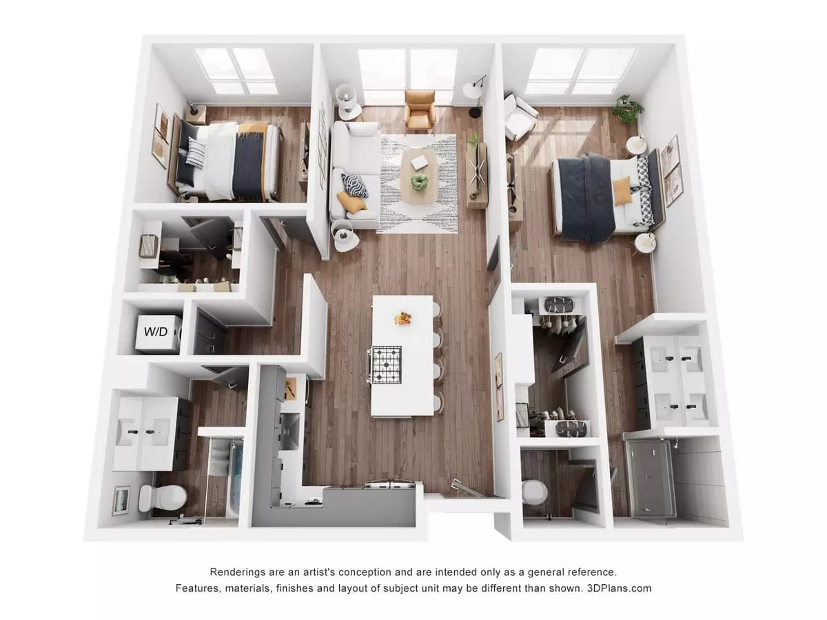 B3 619 floor plan