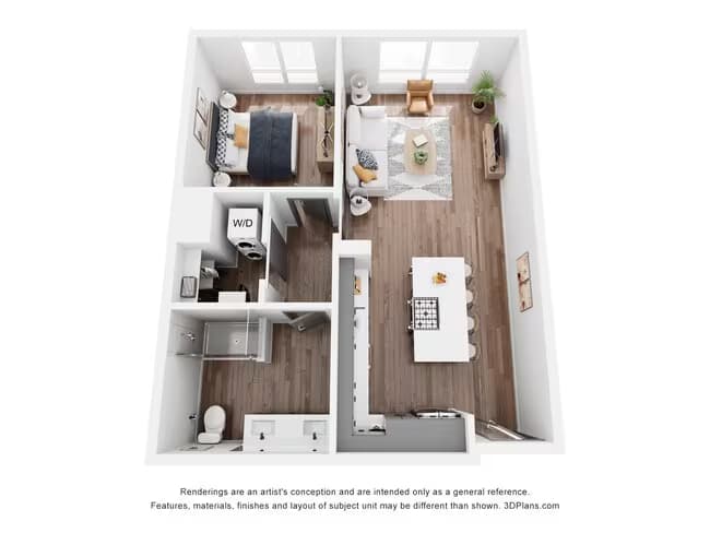 Unit 339 813 floor plan