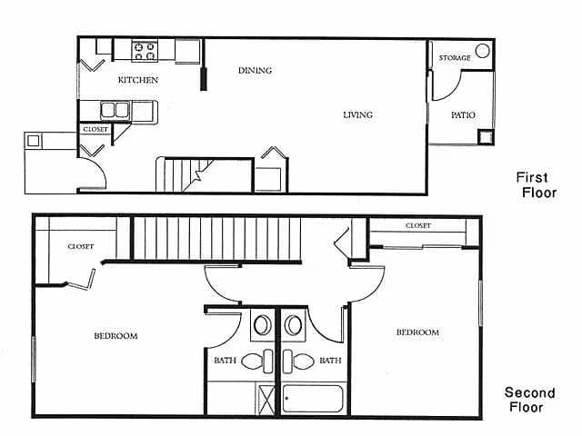 Unit 202134A 202134A floor plan