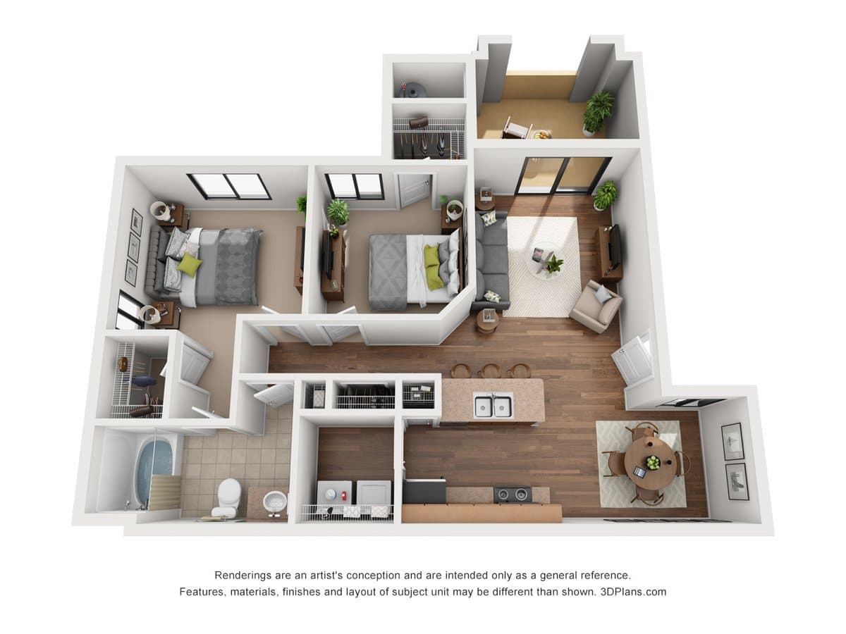 Unit 2156 2156 floor plan