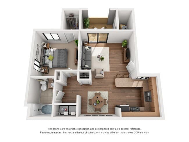 Unit 1038 2073 floor plan