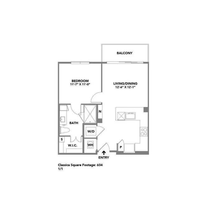 Unit 3098 3098 floor plan