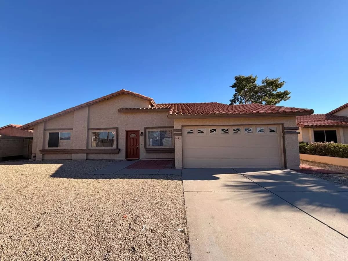3 Beds • 2 Bath - floor plan