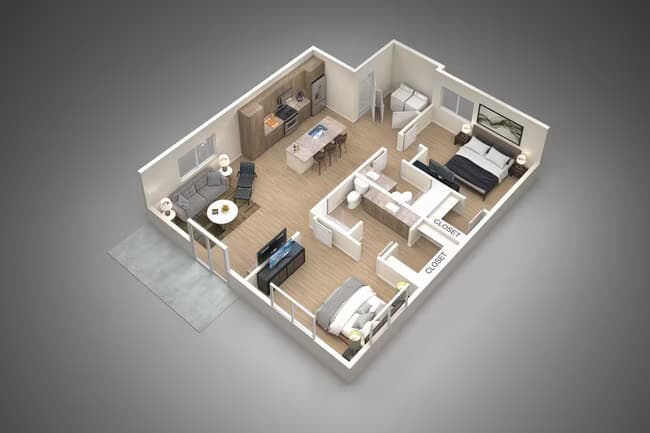 B 8028 floor plan