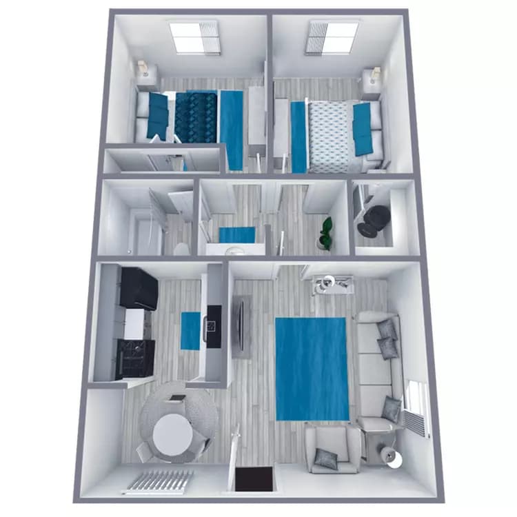 B1 Bronze H-176 floor plan