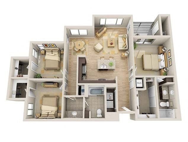 C1 2021 floor plan