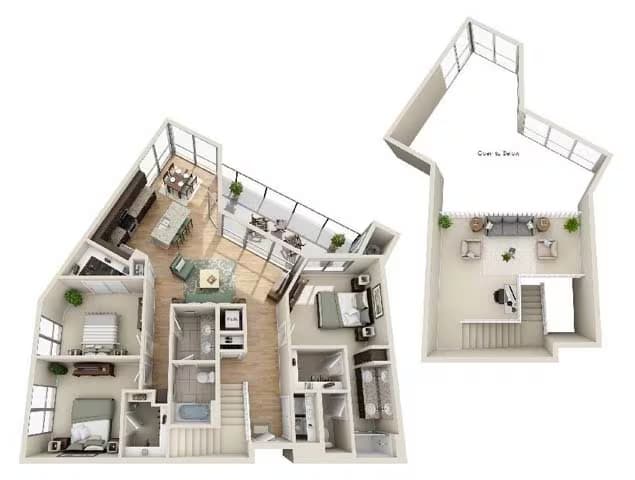 C3 4070 floor plan