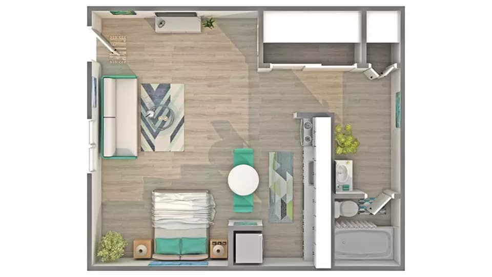 Wrigley D-134 floor plan