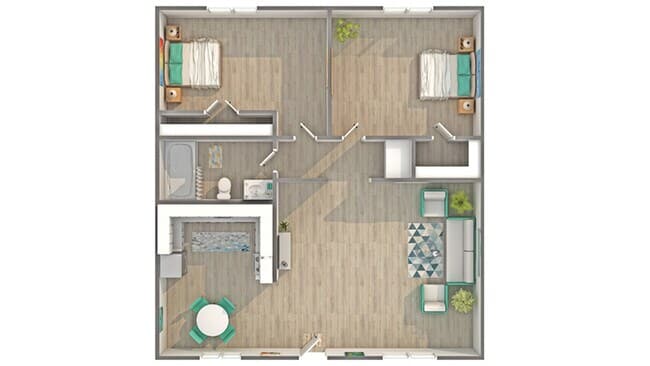 Berlin C-115 floor plan