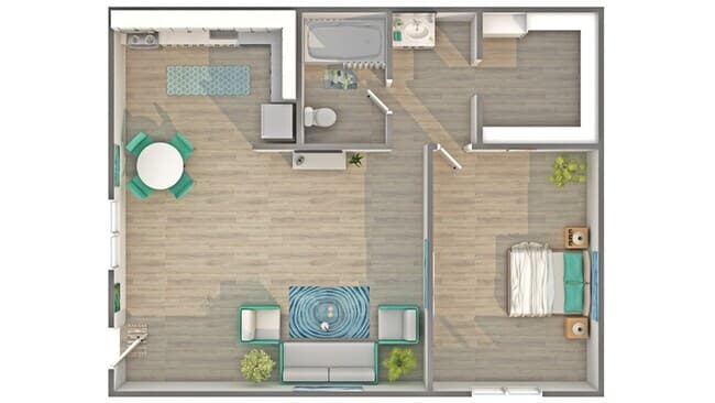 Chicago B-81 floor plan