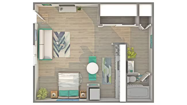 Wrigley A-11 floor plan