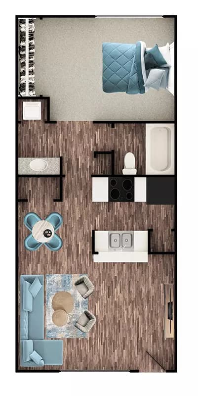 The Desert Willow 272 floor plan