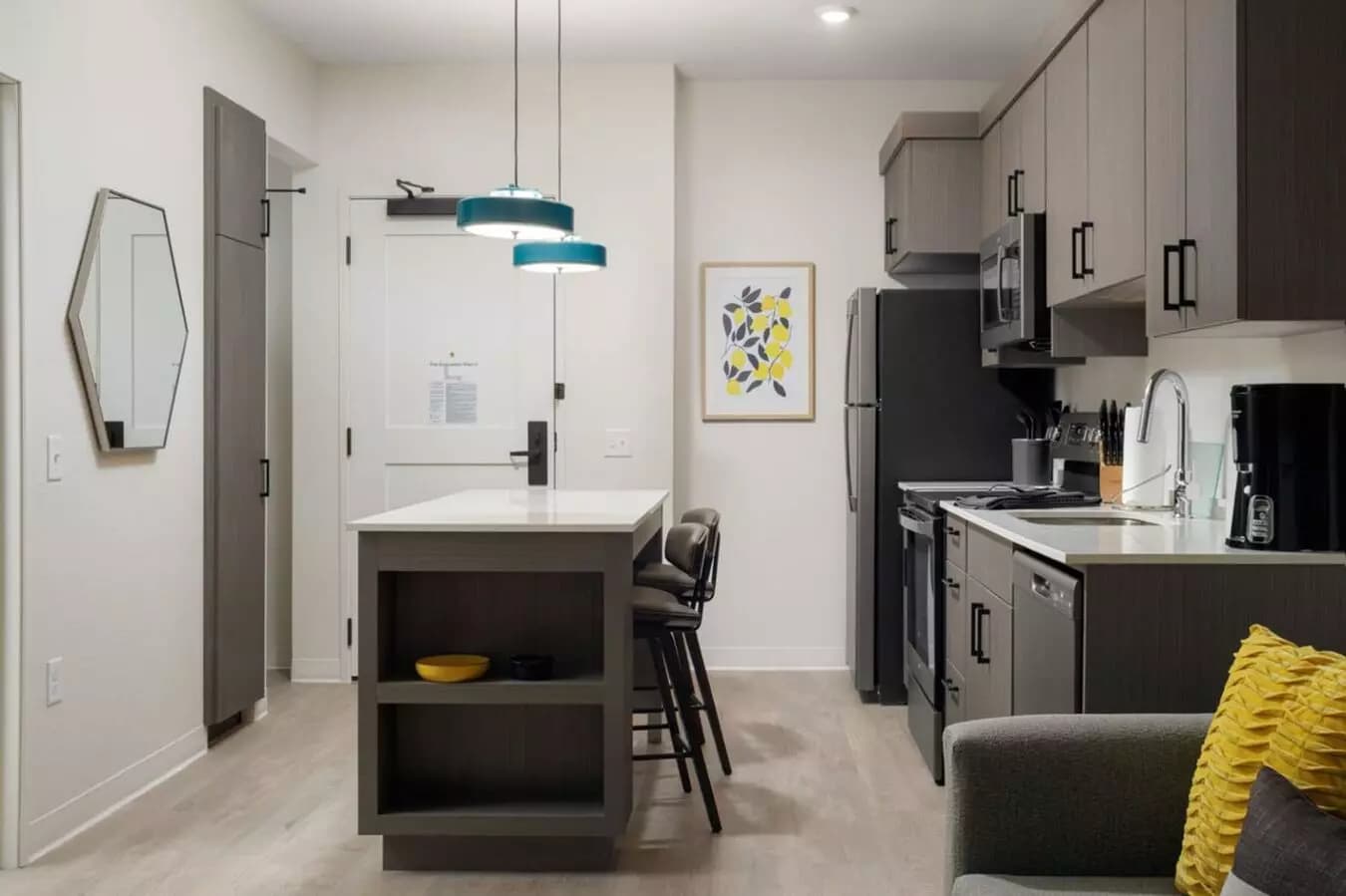 1 Bed 1 Bath 405 floor plan