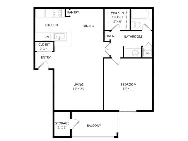 Unit 160 160 floor plan