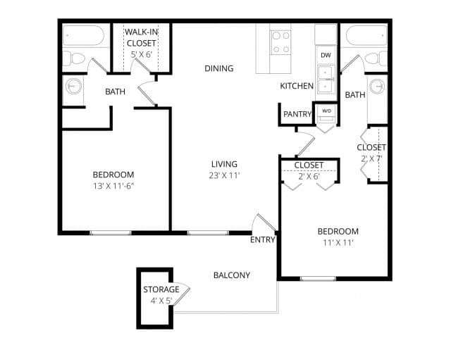 2A 166 floor plan