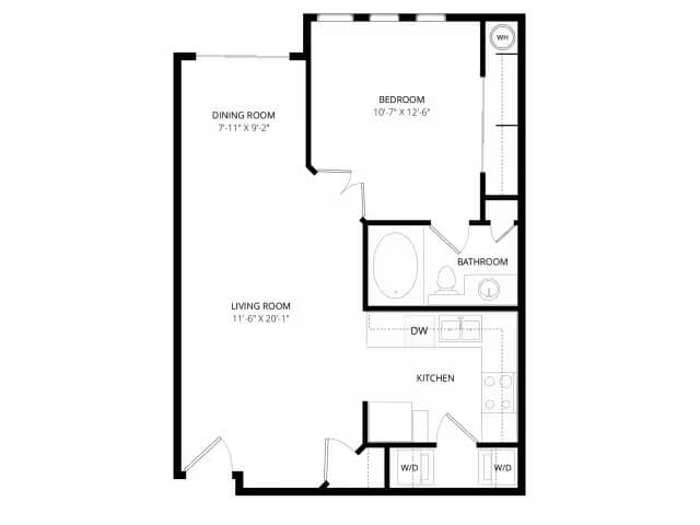 A3 Aria 3104 floor plan