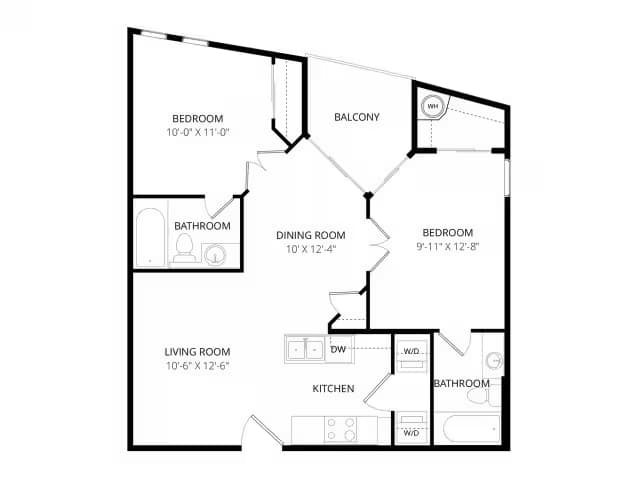 C1 Aria 3071 floor plan