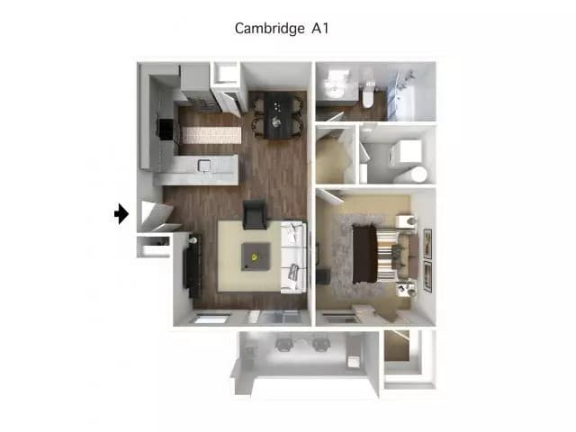 Cambridge N-3108 floor plan