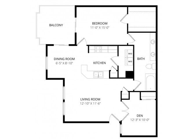 A1 2118 floor plan