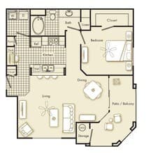 Reserve floor plan