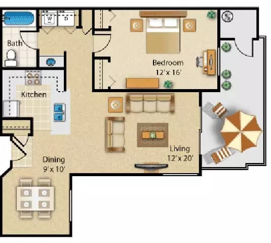 Willow 211 floor plan
