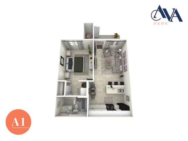 Unit 221N 221N floor plan