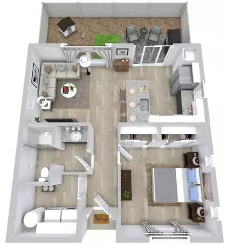 The Alcove 1120 floor plan