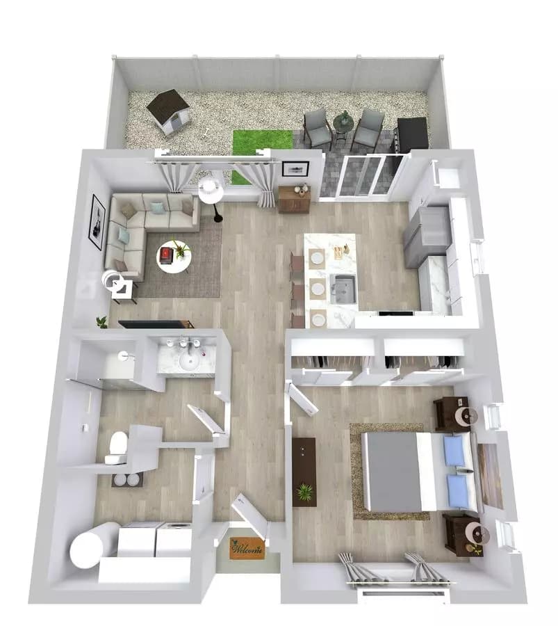 The Alcove 1114 floor plan