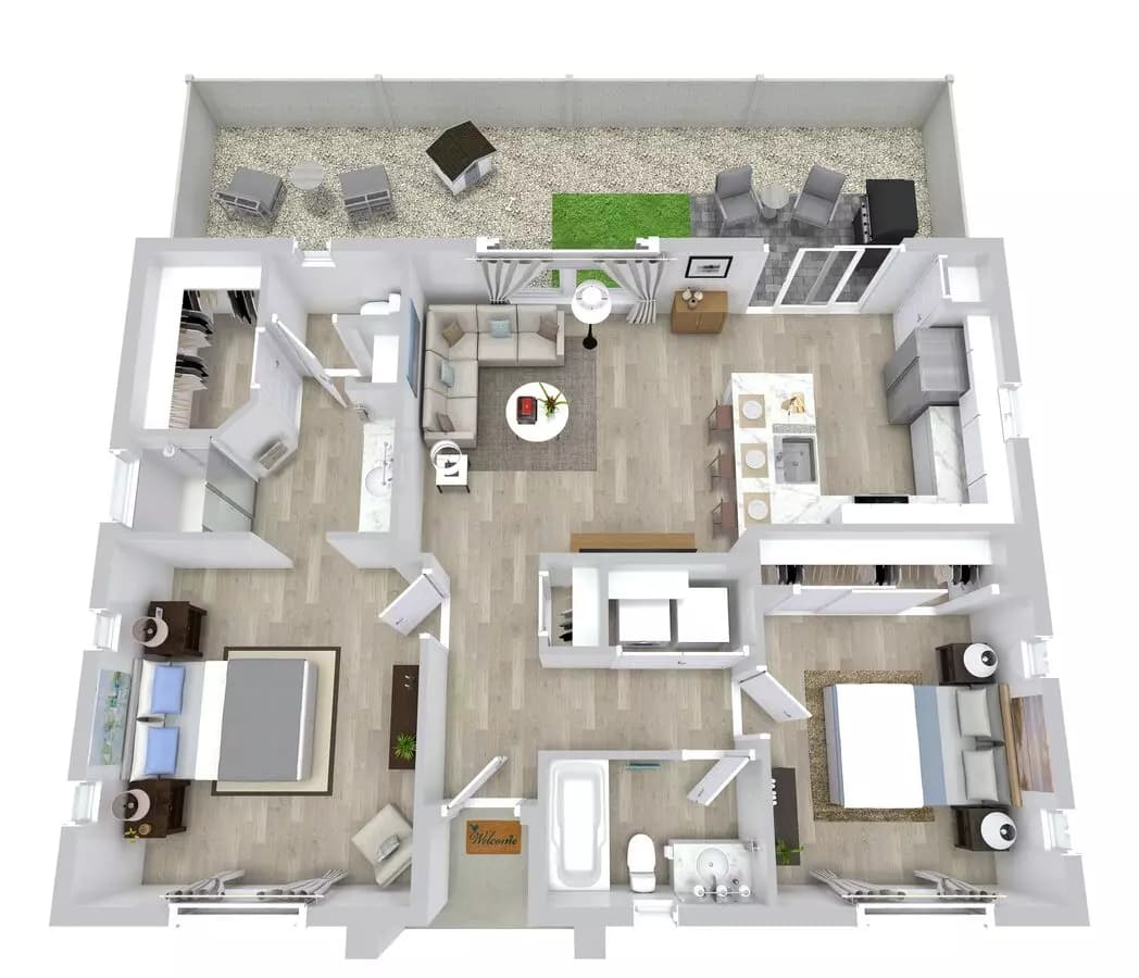 The Retreat 1115 floor plan