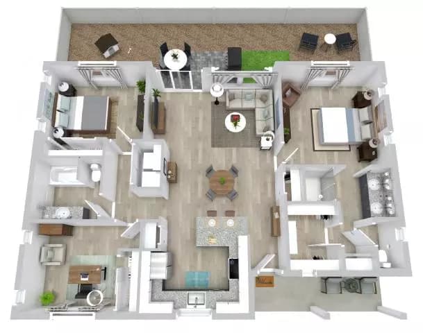 The Haven 1085 floor plan