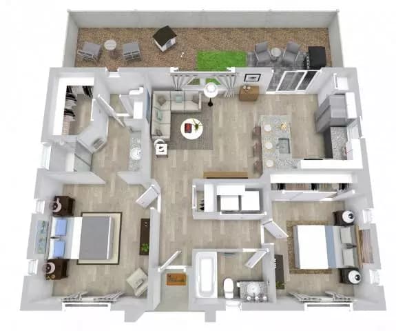 The Retreat 1235 floor plan