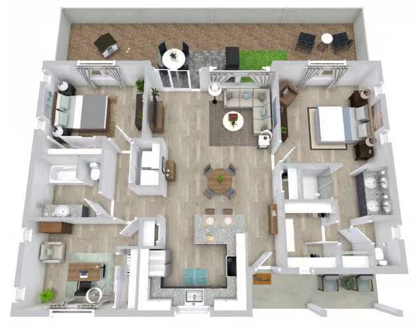 The Haven 1086 floor plan