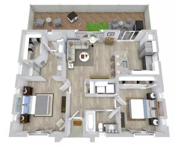 The Retreat 1254 floor plan
