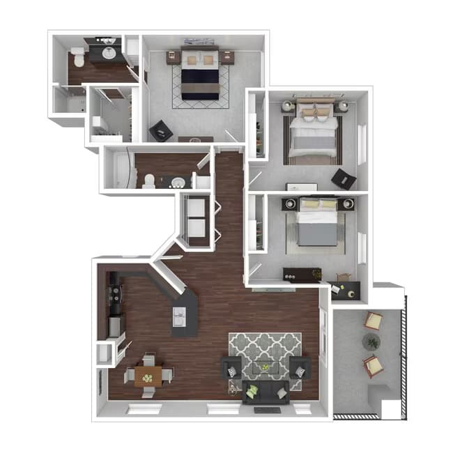 Bellini 2088 floor plan