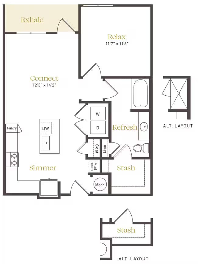 A2 4042 floor plan