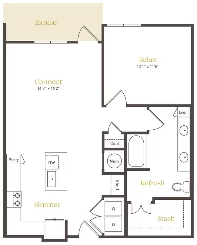 A4 1004 floor plan