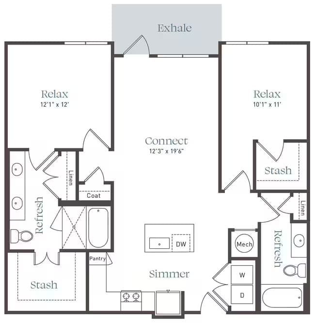 B3 4011 floor plan