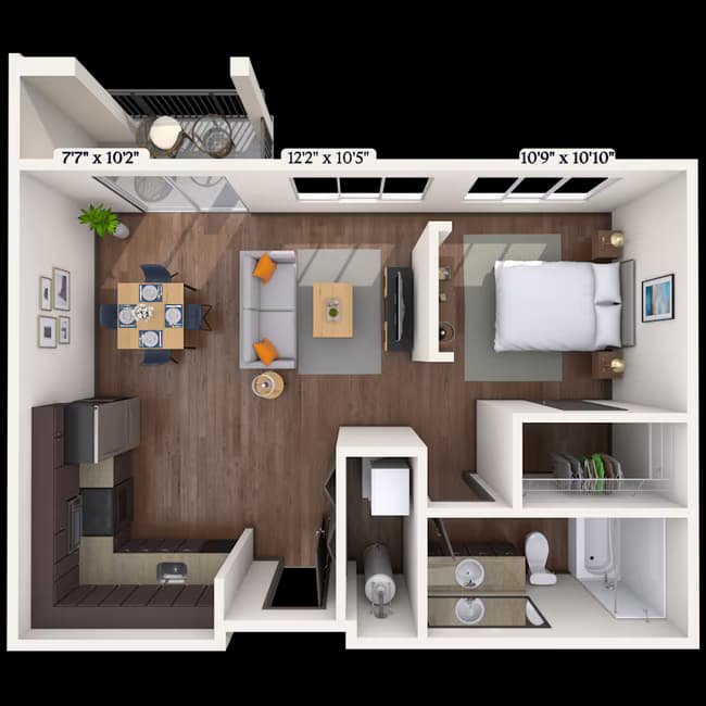 Unit 4005 4005 floor plan