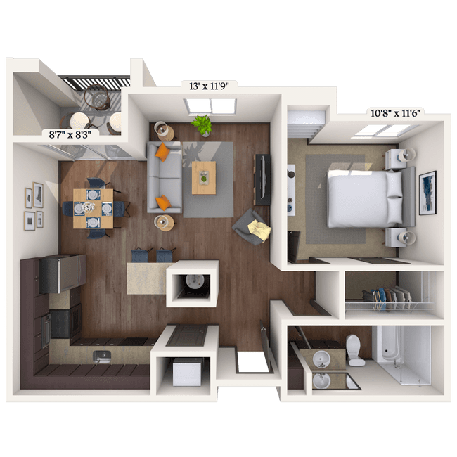 The Kahlo 3072 floor plan