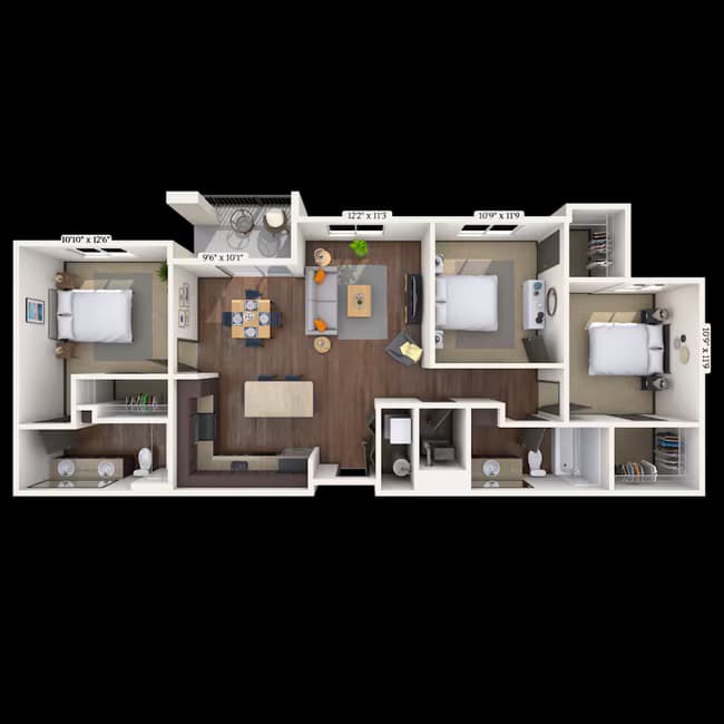 The Picasso 2101 floor plan