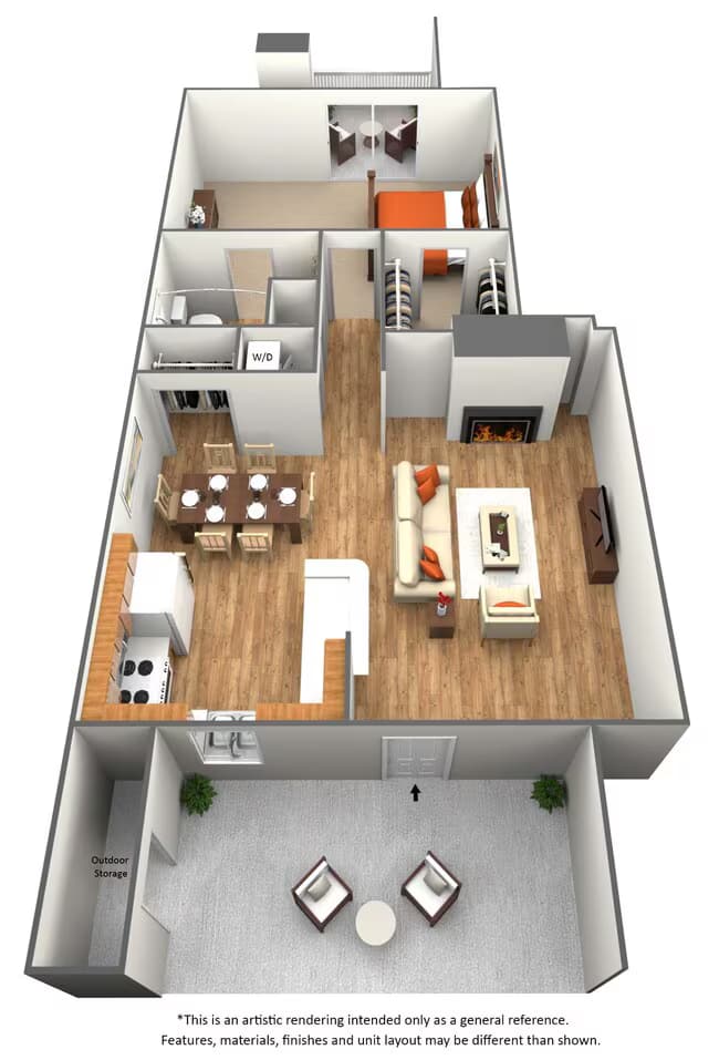 Unit 2140 2140 floor plan