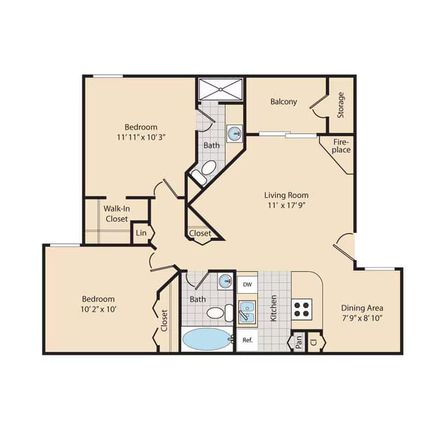 B1 Premier 1003 floor plan